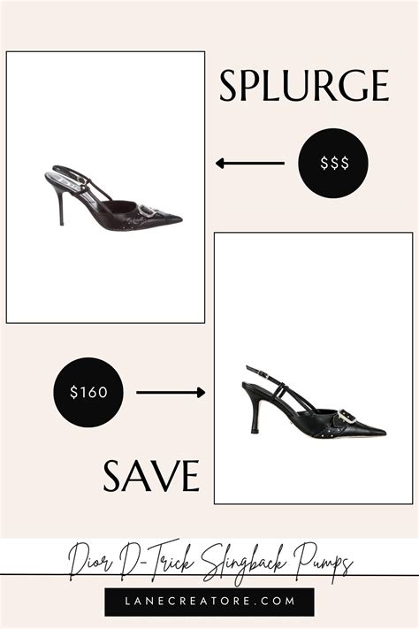 slingback dior imitazione|dior slingback heels dupe.